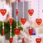 Household Plastic Crystal Acrylic Door Chain Decoration - Image 5