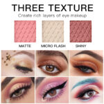 Multicolor Eye Shadow Plate Discoloration Resistant Full Set - Image 10