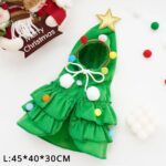 Autumn And Winter Christmas Pet Clothes Two Color Cloak Pet Cloak Shawl Dog Transfiguration - Image 9