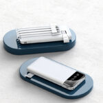 Ultra-thin Portable With Cable Power Bank Large Capacity Mobile Power Supply - Image 5