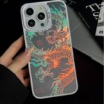 Colorful Luminous Phone Case Personalized Patterns - Image 3