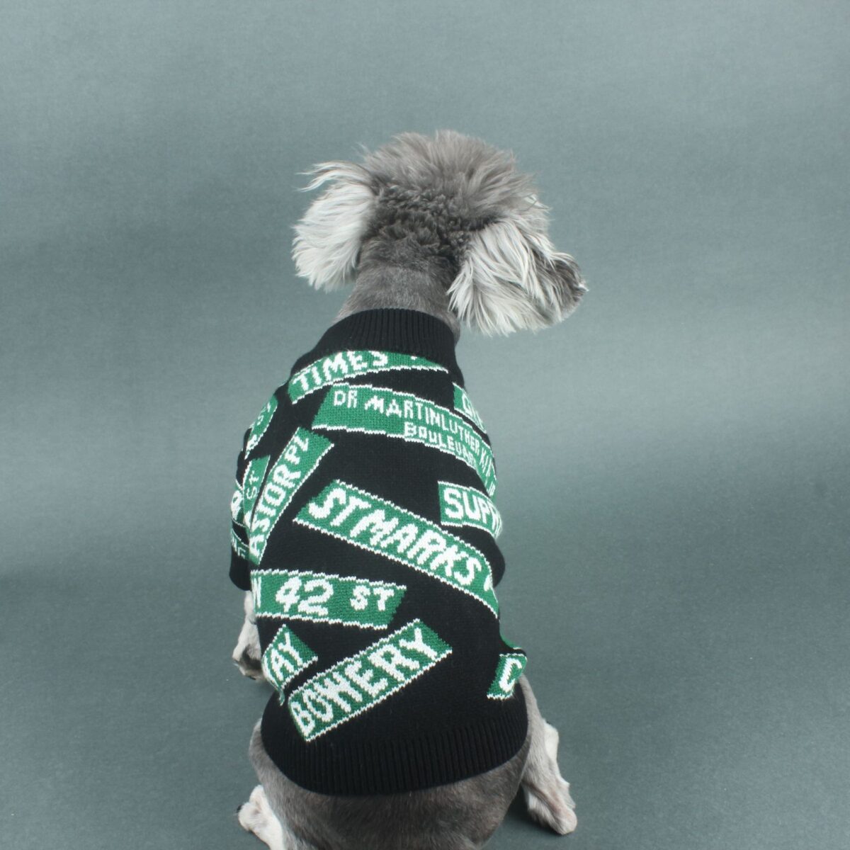 Warm Fashion Clothes Street Slogans Printed Sweaters For Dogs And Cats - Image 2