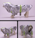 Dog Clothes Reflective Cloak Medium And Large Windproof Outdoor Jacket - Image 2