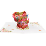 Mother's Day Greeting Card Creative 3D 3D Holiday Blessing Card - Image 3