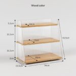 Office Acrylic Desk Storage Cabinet - Image 2