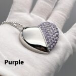 Fashion Personality Brick-inlaid Heart-shaped U Disk - Image 5
