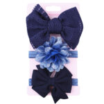 Baby Head Flower Child Bow Headdress - Image 4