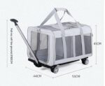 Large Pet Trolley Bag Cat - Image 10