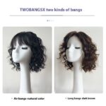 Wig Sheath Women's Short Roll Breathable Natural - Image 3