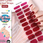 Semi-cured Gel Ice Transparent Nude Color Nail Stickers - Image 5