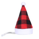 Multicolor Pet Christmas Hat Stripes - Image 7