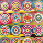 Striped Ethnic Style Living Room Bedroom Bedside Carpet Floor Mat - Image 6