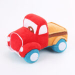 Tooth Grinding And Sound Making Plush Car Dog Toy - Image 3