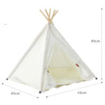 Detachable And Washable Pet Tent With Cotton Fabric - Image 4