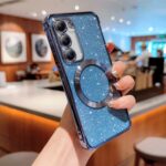 Magnetic Plating Transparent Solid Color Phone Case - Image 6