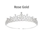 Jane Eyre Jewelry All-zircon Bride Crown - Image 2