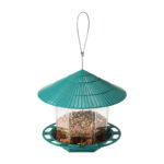 Outdoor Garden Hanging Transparent Bird Feeder - Image 2