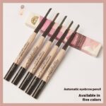 Makeup Color Rendering Double Head Extremely Thin Waterproof And Sweat-proof Eyebrow Pencil - Image 2