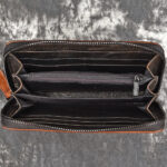 Hand-rubbed Color Multi-card Position Clutch Casual Leather Wallet - Image 6