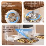 Automatic Pet Feeder Cat Intelligent Remote Control Cat Food Dog Food Timing Quantitative Video Monitoring Pet Feeding Machine - Image 3