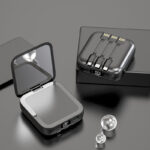 Beauty Mirror Power Bank Comes With Cable Portable Mini - Image 2