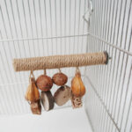 Parrot Supplies Stand Rod Hemp Rope Braided Bird Toy - Image 6