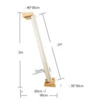 Solid Wood Large Cat Climbing Frame Cat Litter Cat Tree One Cat Shelf - Image 5