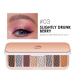 8-color Eyeshadow Palette High-gloss Trimming Blush Modification Mousse Texture Matte Earth Color - Image 4