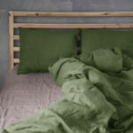 Washed Pure Linen Bed Sheet Quilt Cover Four-piece Set - Image 8