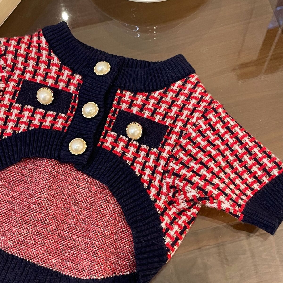 Fashion Cute Print Winter Pet Clothes Winter Sweater - Image 3