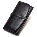 Long Zipper Retro Womens Wallet Large Capacity Womens Bag - Image 4