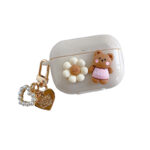 Three-generation Three-dimensional Flower Bear Niche Creative Silicone Case - Image 5