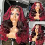 Gradient Orange Yellow Blue And Green Real Hair Headgear - Image 8