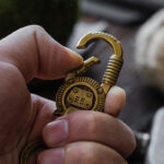 Pure Brass Mechanical Retro Steampunk Keychain Bag Pendant - Image 6
