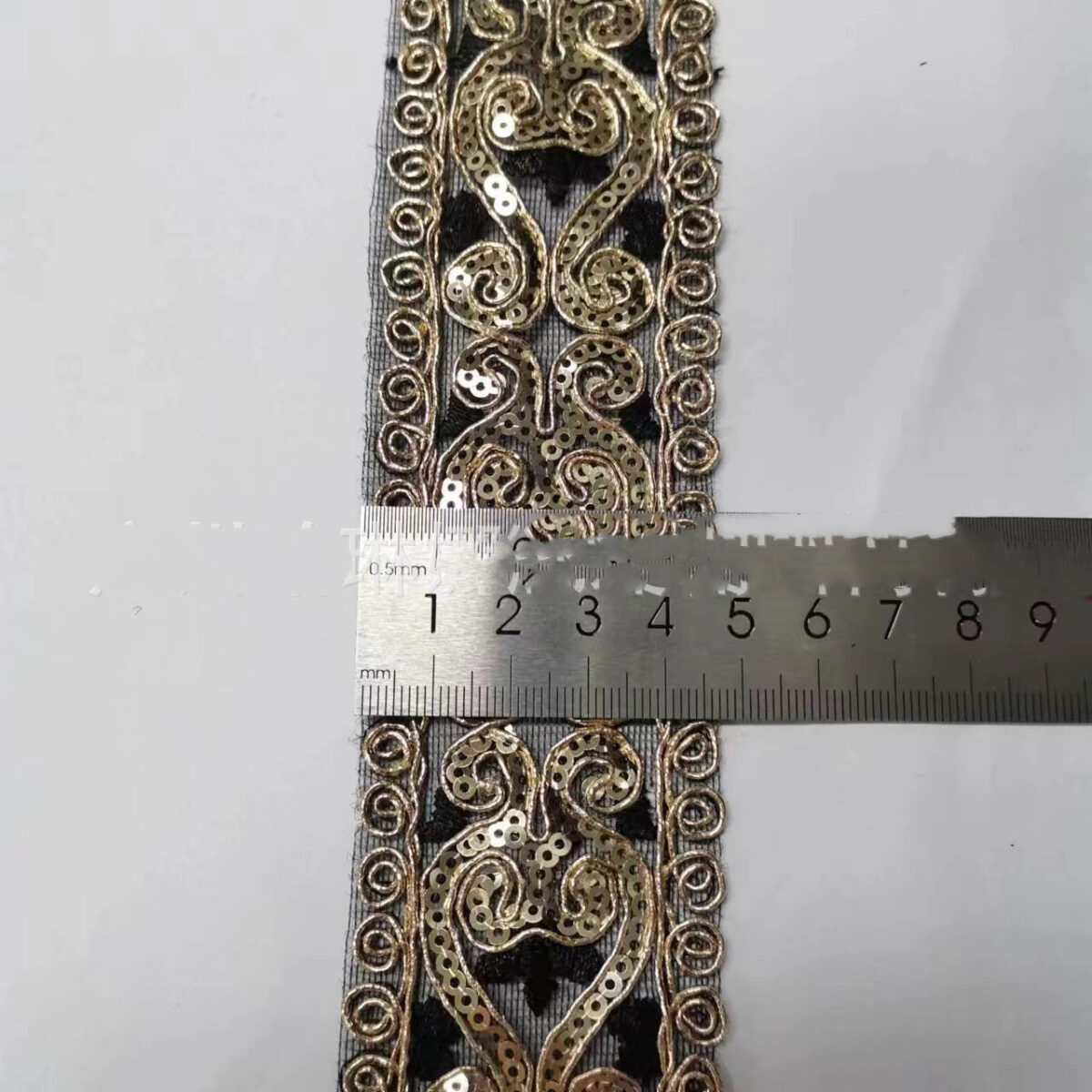 New Ethnic Ribbon Bar Code Embroidery Lace Sequins - Image 10