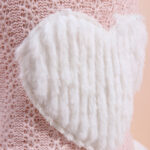 Cute Pet Dog Thick Wool Knitted Love Skirt - Image 6
