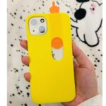 Funny Spoof 3D Printing Sliding Middle Finger Phone Case Toy - Image 5