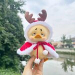 Annoying Duck Doll Clothes Antlers Cloak - Image 4