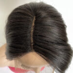 Reality Wig T-shaped Transparent Front Lace Hand-woven European And American Headgear - Image 5