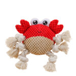 Interactive Dog Chewing Rope Tug Of War Pet Plush Toy - Image 4