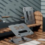 The New Aluminum Alloy Double-layer Computer Stand - Image 6