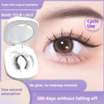 One-piece Mom Girl Style Soft Magnetic Magnetic Eyelash Integrated Soap Holder - Image 2