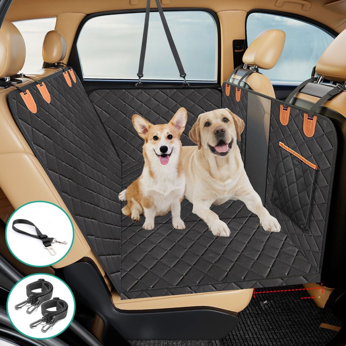 Heat Load Bearing Seat Cover Car Mounted Pet Pad - Image 1