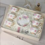 European Style Ceramic Cup Coffee Set - Image 2