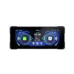 Motorcycle Wireless Carplay Navigation Android Anto Front And Rear Dual Bluetooth Camera Record - Image 4