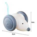 Cat Toys Interactive Electric Mouse Cat Toy Automatic Cat Teasing Stick Pet Supplies - Image 2