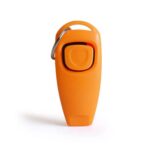 Combo Dog Clicker Whistle - Training Pet Trainer Click Puppy With Guide With Key Ring - Image 7