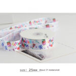Color Heat Transfer Craft Ribbon Balloon Color Cake Packaging Gift Ribbon - Image 5