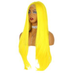 Fashion Female Yellow High Temperature Silk Headgear - Image 4