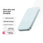 Ultra-thin Magsafe Magnetic Power Bank 30W Fast Charge 15W Wireless - Image 7